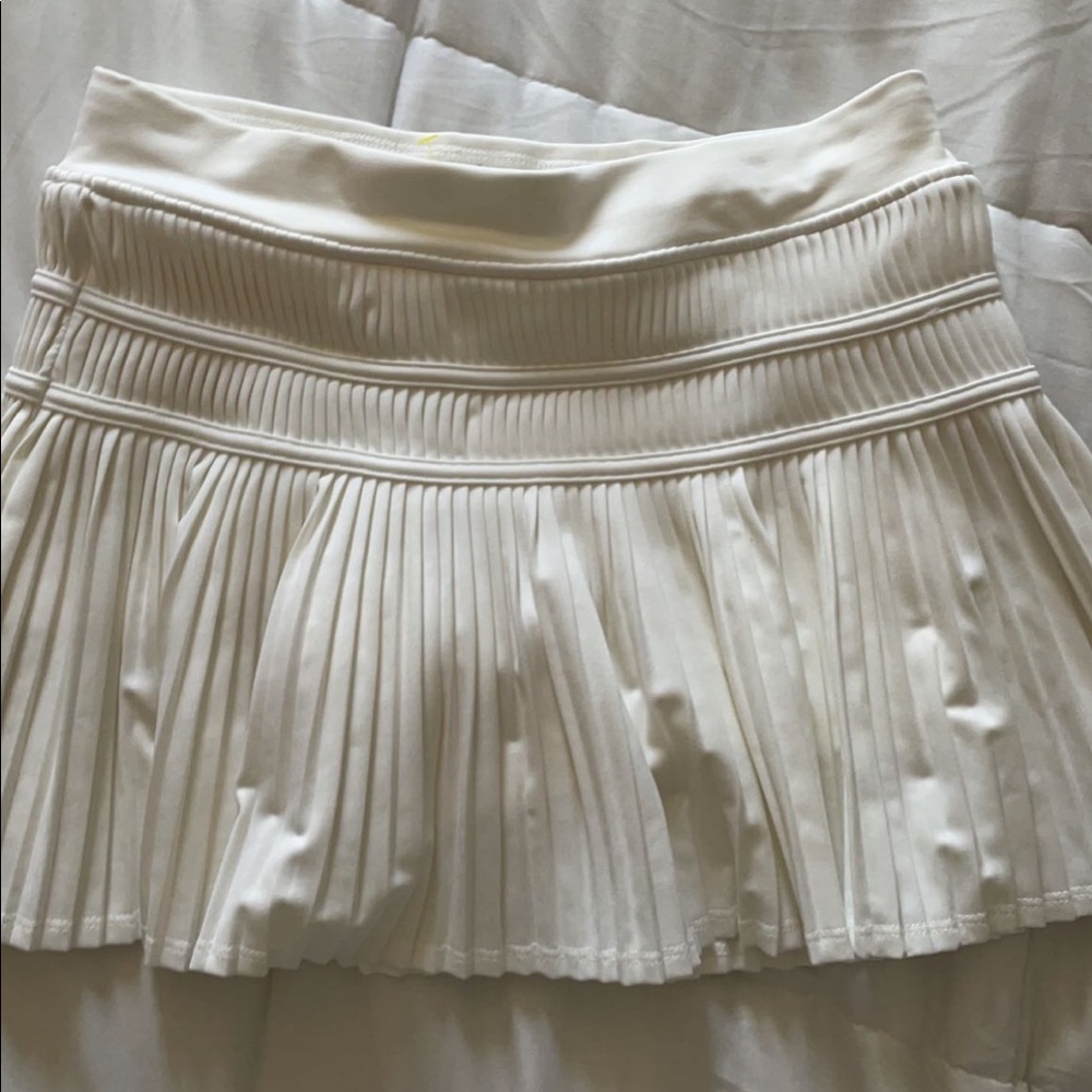 White fila tennis skirt